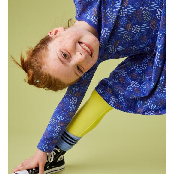 Tea Collection NWT Forest Bunny Long Sleeve Pocket Dress. Size 2 - Picture 2 of 2